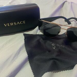 VERSACE wrap sunglasses